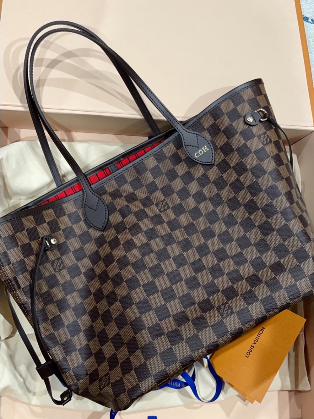 Louis Vuitton Neverfull MM Damier Ebene